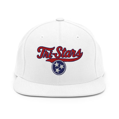 Snapback Hat | Tri - Stars | 3 Stars Logo