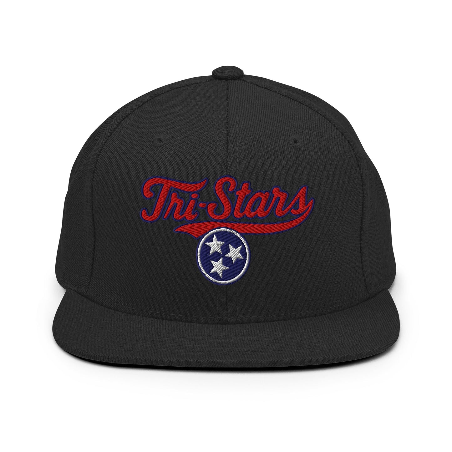 Snapback Hat | Tri - Stars | 3 Stars Logo
