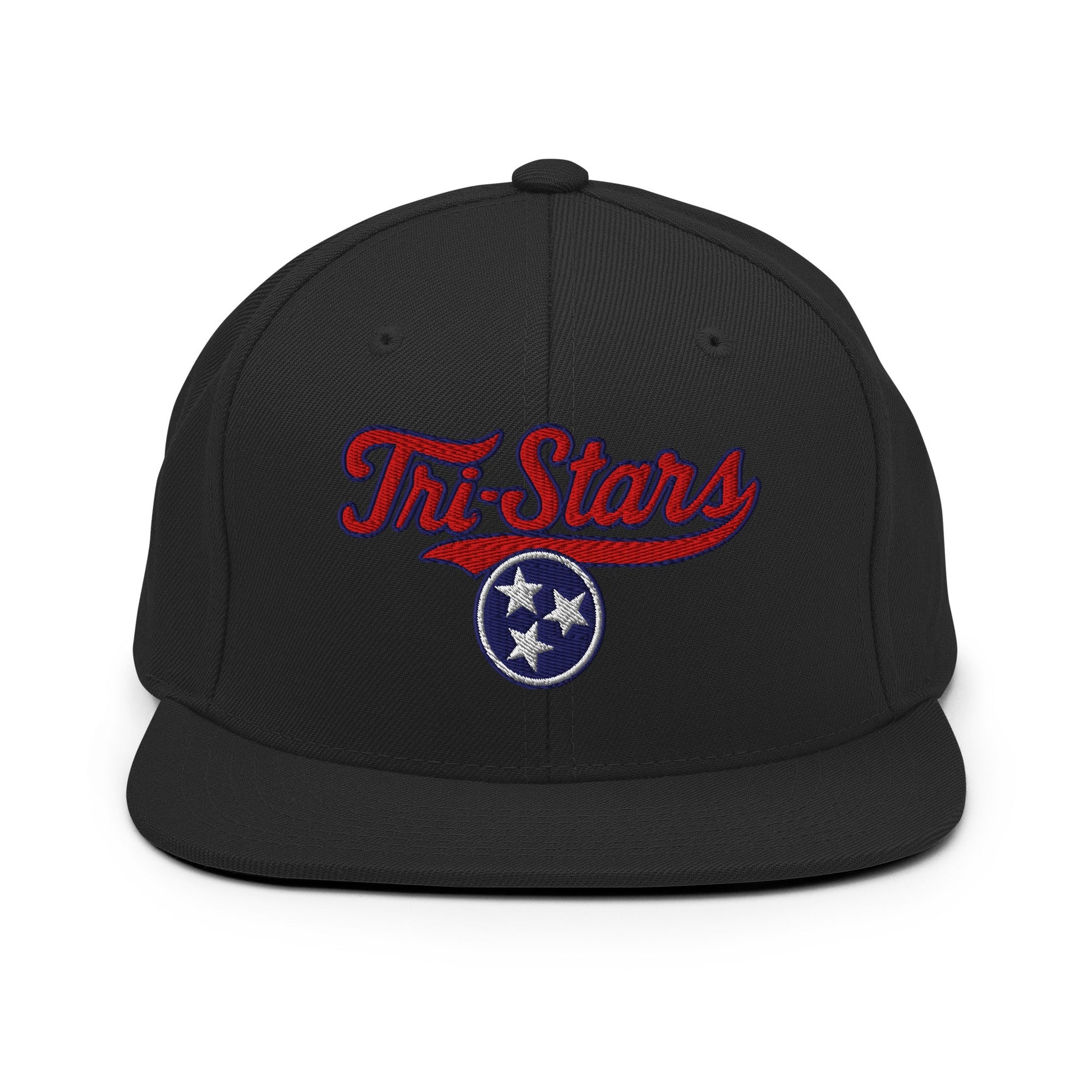 Snapback Hat | Tri - Stars | 3 Stars Logo