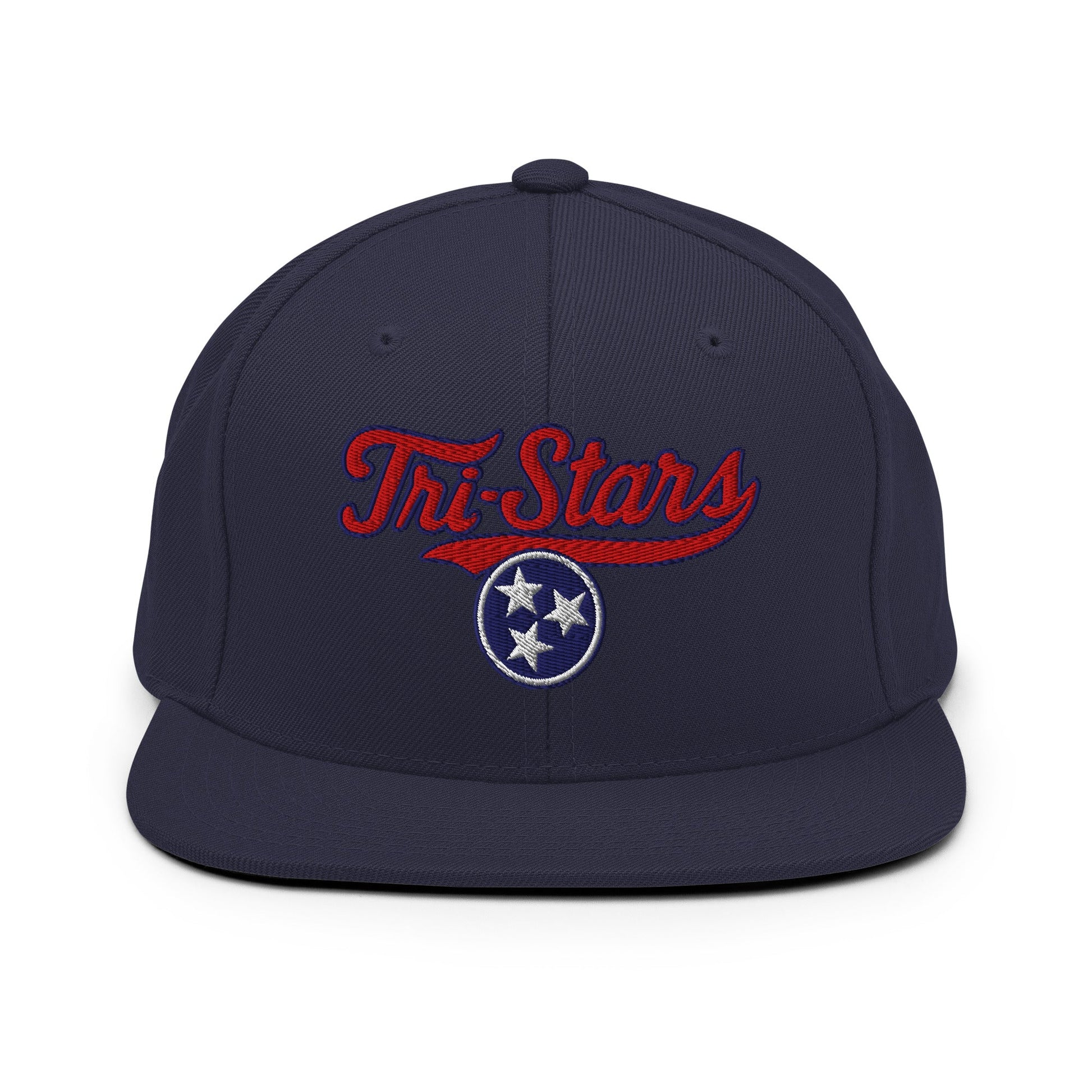 Snapback Hat | Tri - Stars | 3 Stars Logo