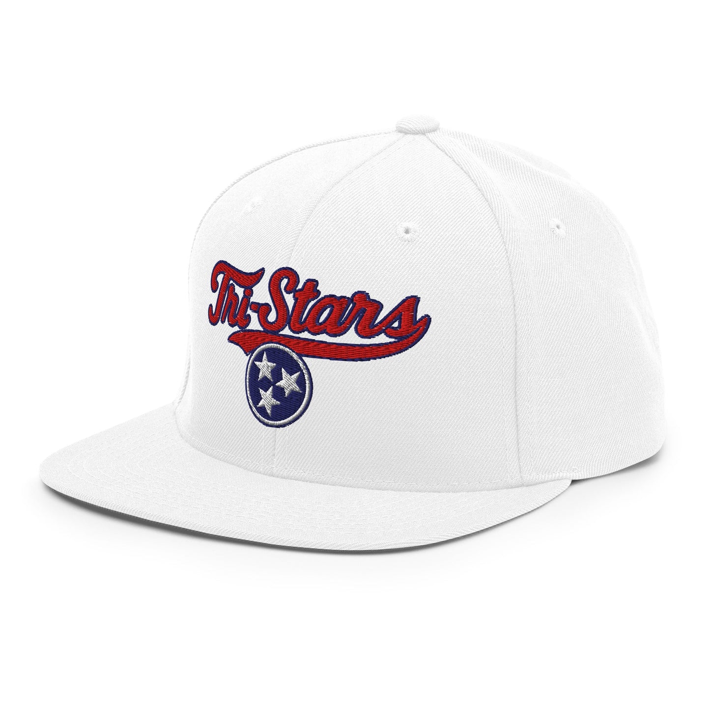 Snapback Hat | Tri - Stars | 3 Stars Logo