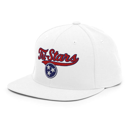Snapback Hat | Tri - Stars | 3 Stars Logo