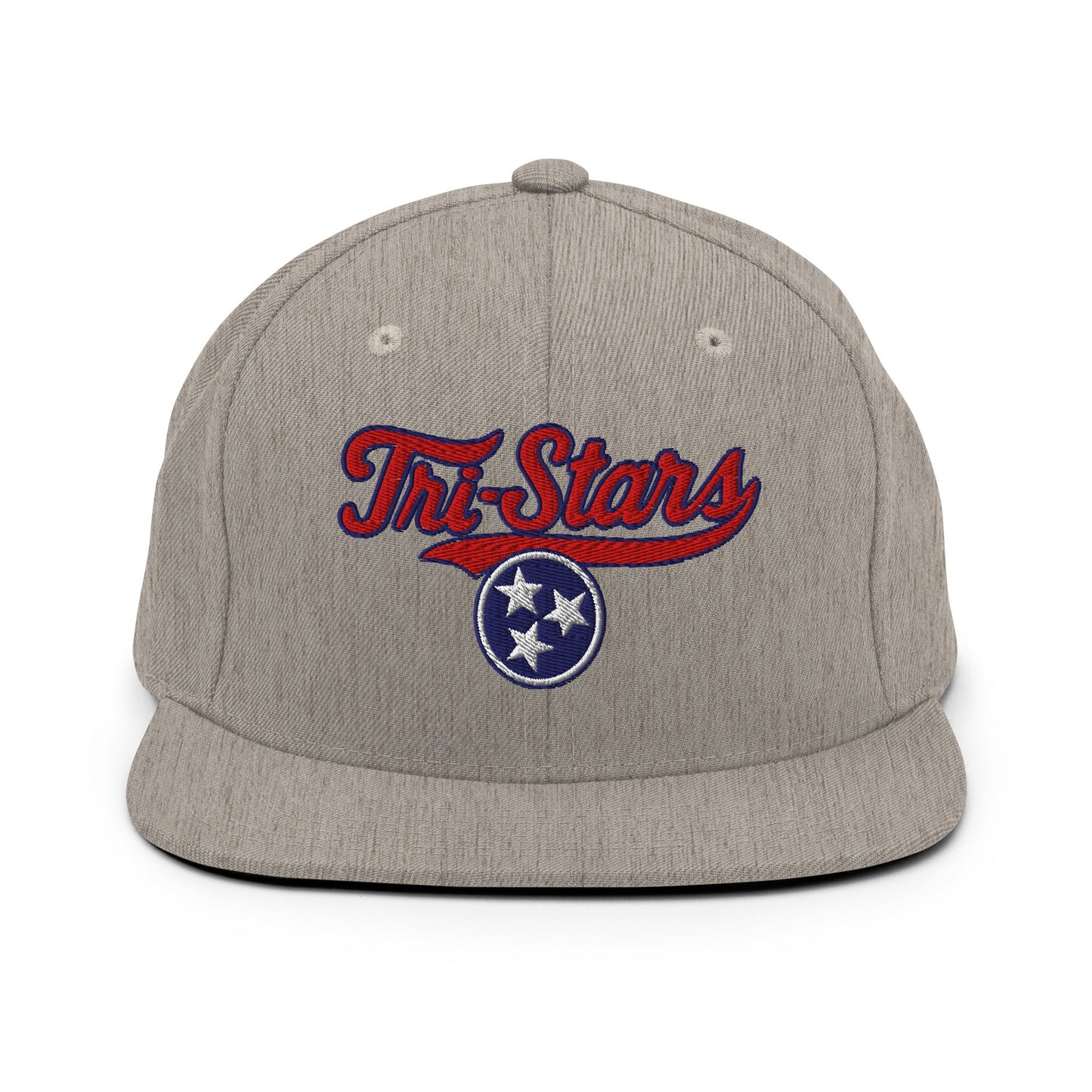 Snapback Hat | Tri - Stars | 3 Stars Logo