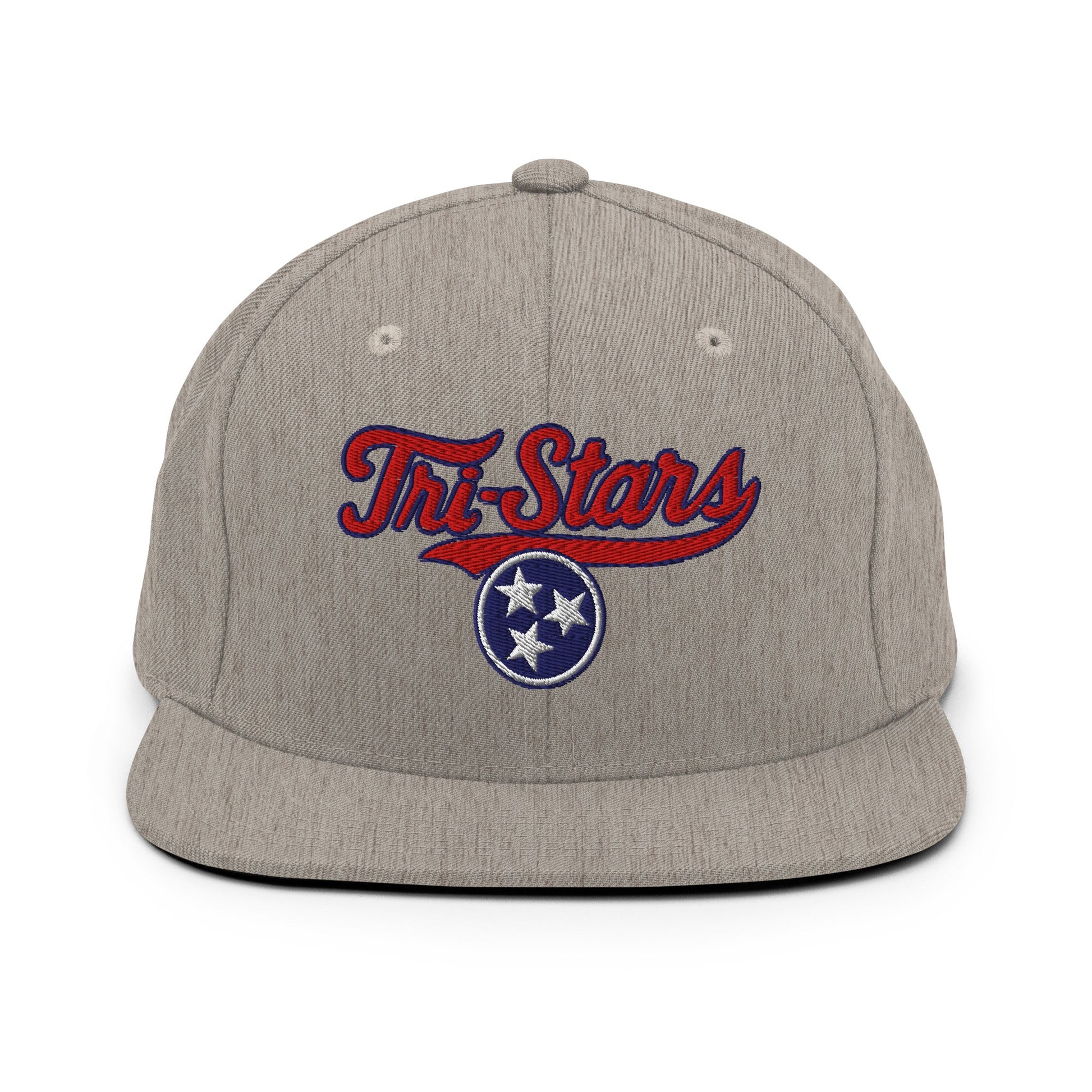 Snapback Hat | Tri - Stars | 3 Stars Logo
