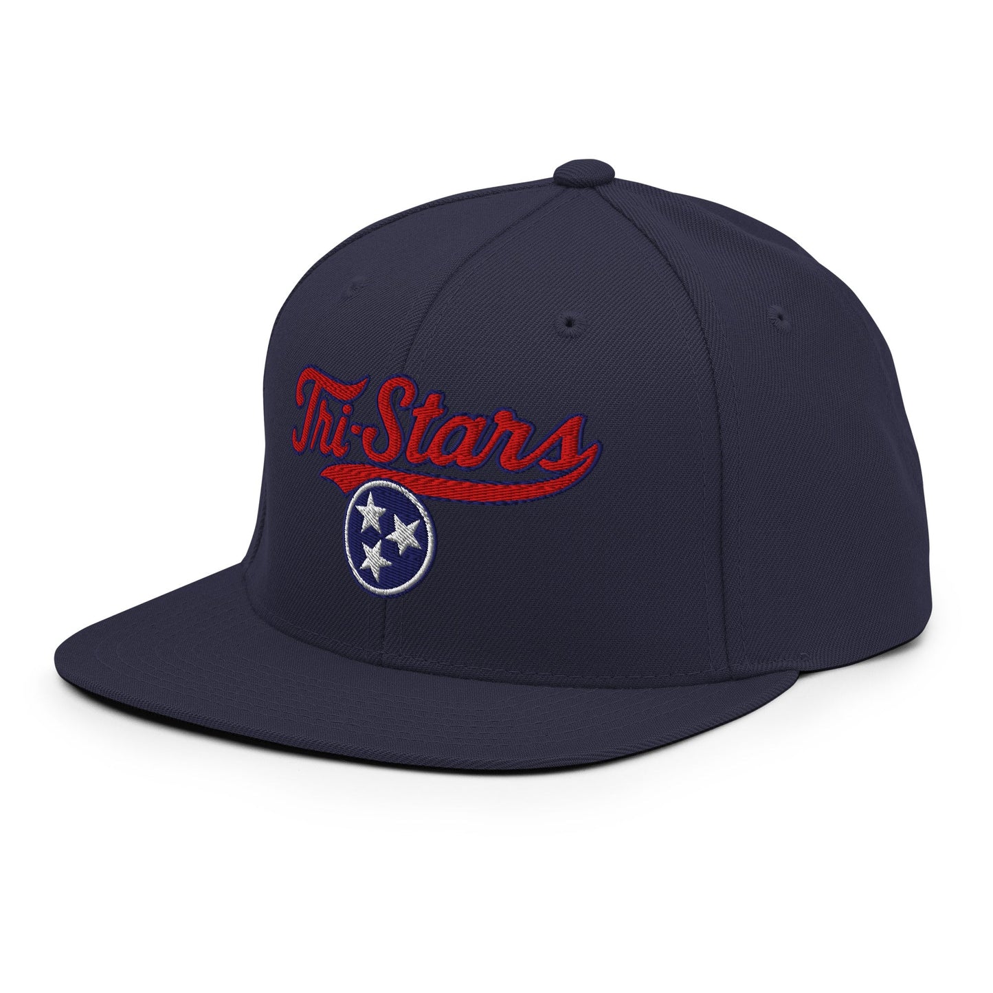 Snapback Hat | Tri - Stars | 3 Stars Logo