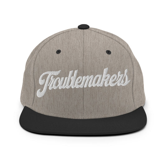 Snapback Hat | Triad Troublemakers | Crest Logo