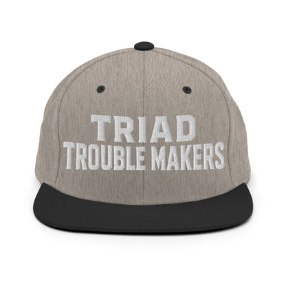 Snapback Hat | Triad Troublemakers | Script Logo