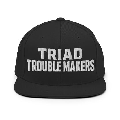 Snapback Hat | Triad Troublemakers | Script Logo
