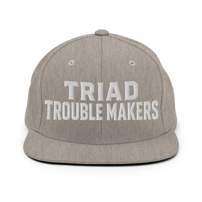 Snapback Hat | Triad Troublemakers | Script Logo