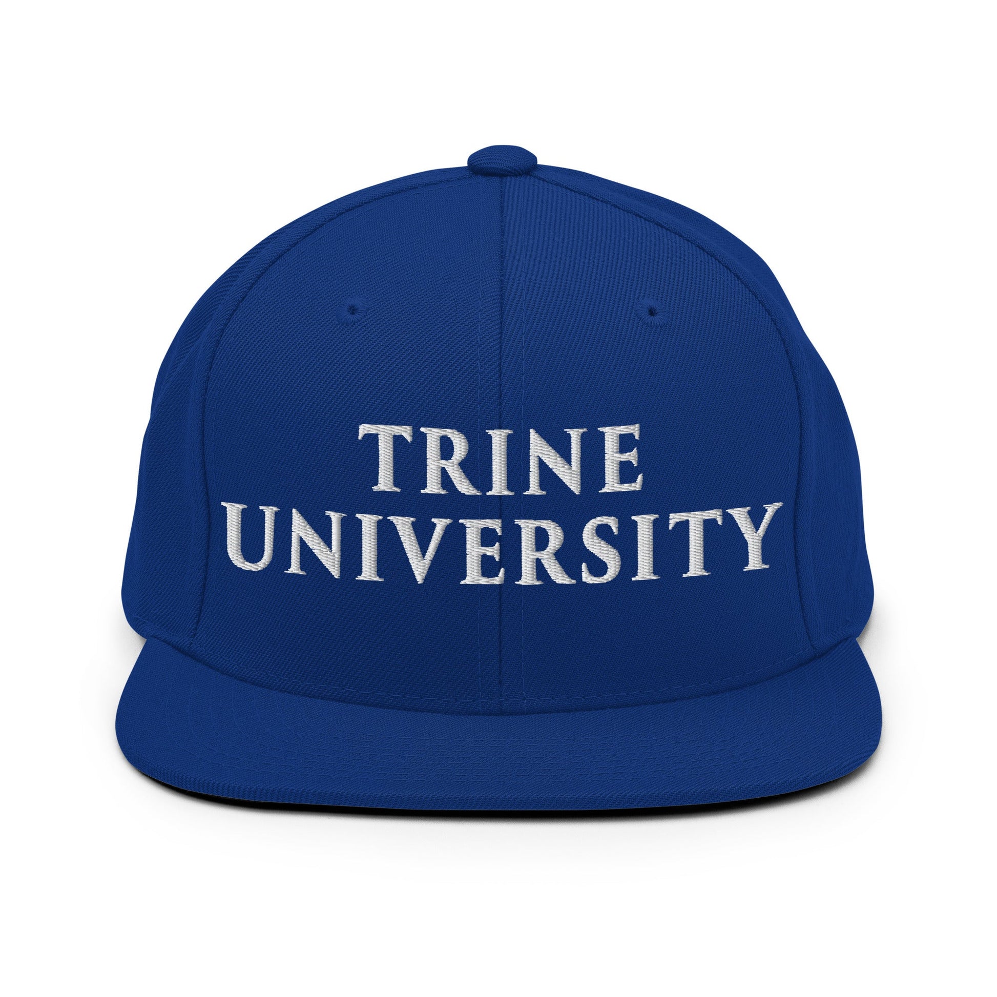Snapback Hat | Trine PA program | Modern Script Logo