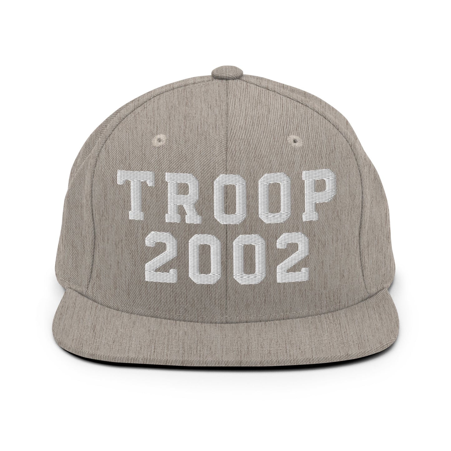 Snapback Hat | Troop 2002 | Emblem Logo