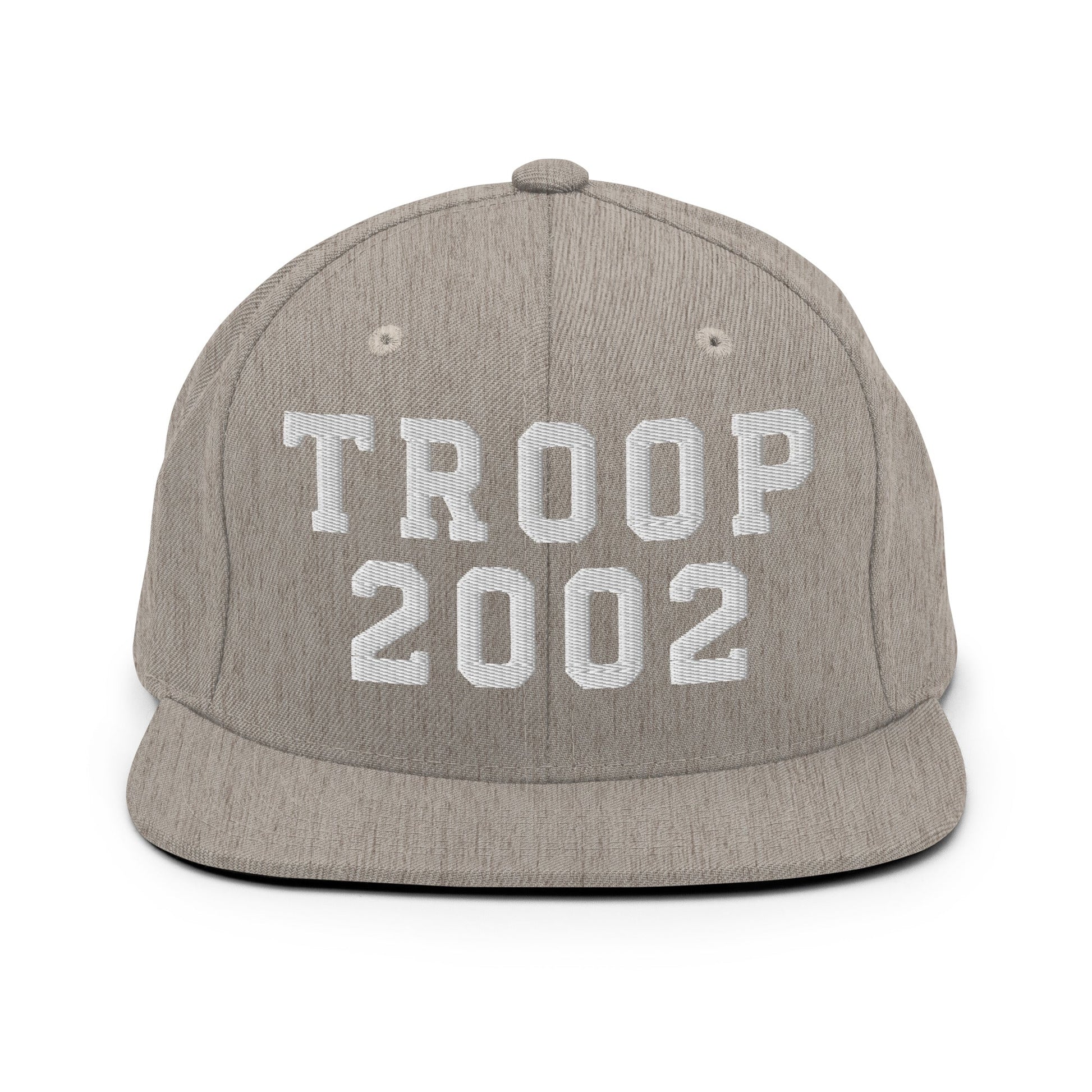 Snapback Hat | Troop 2002 | Emblem Logo