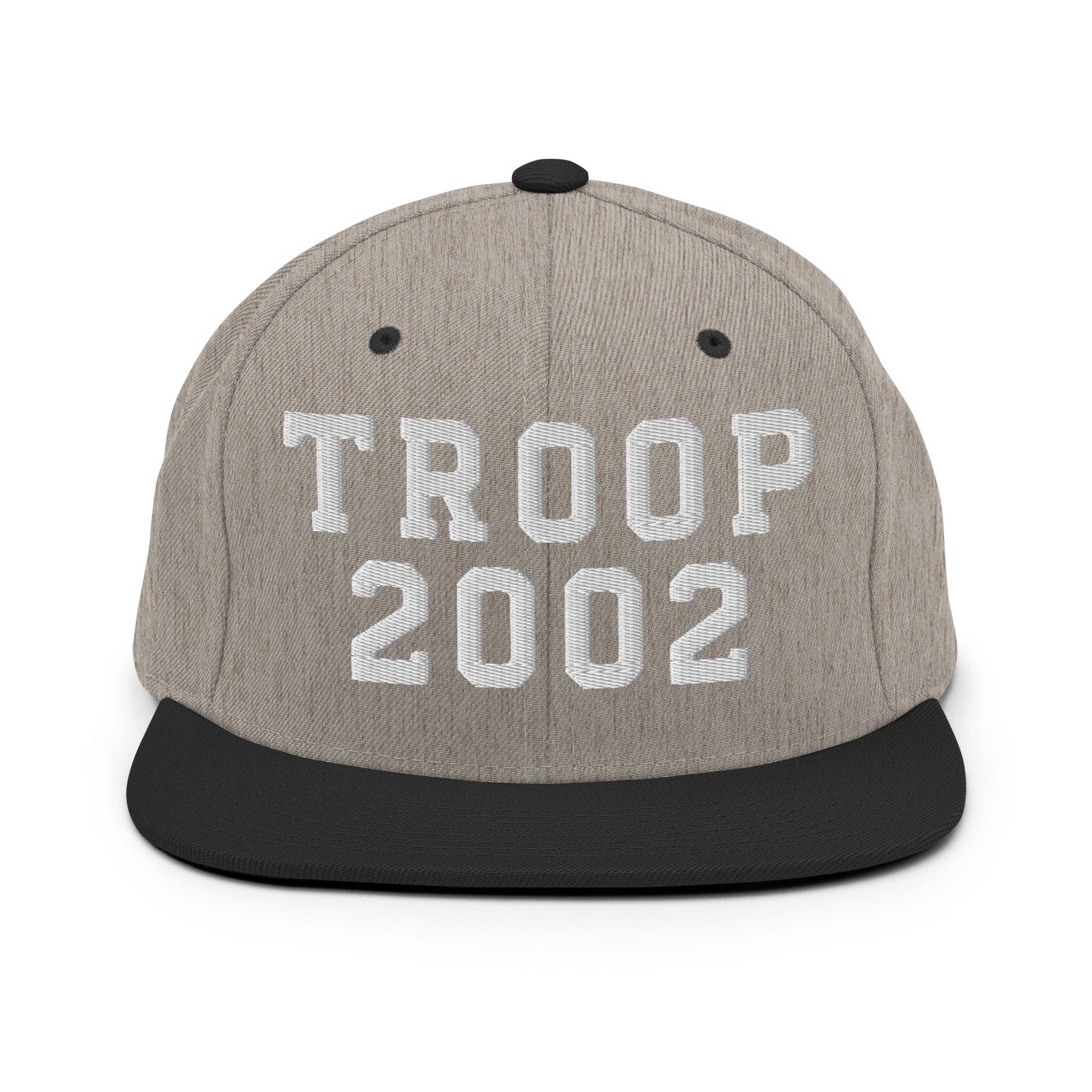 Snapback Hat | Troop 2002 | Emblem Logo