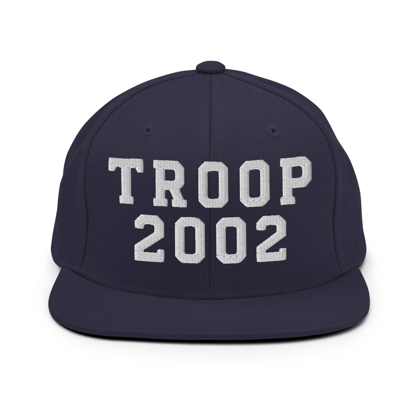 Snapback Hat | Troop 2002 | Emblem Logo