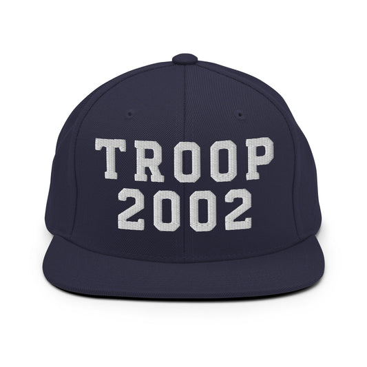 Snapback Hat | Troop 2002 | Emblem Logo