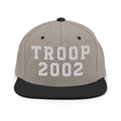 Snapback Hat | Troop 2002 | Emblem Logo
