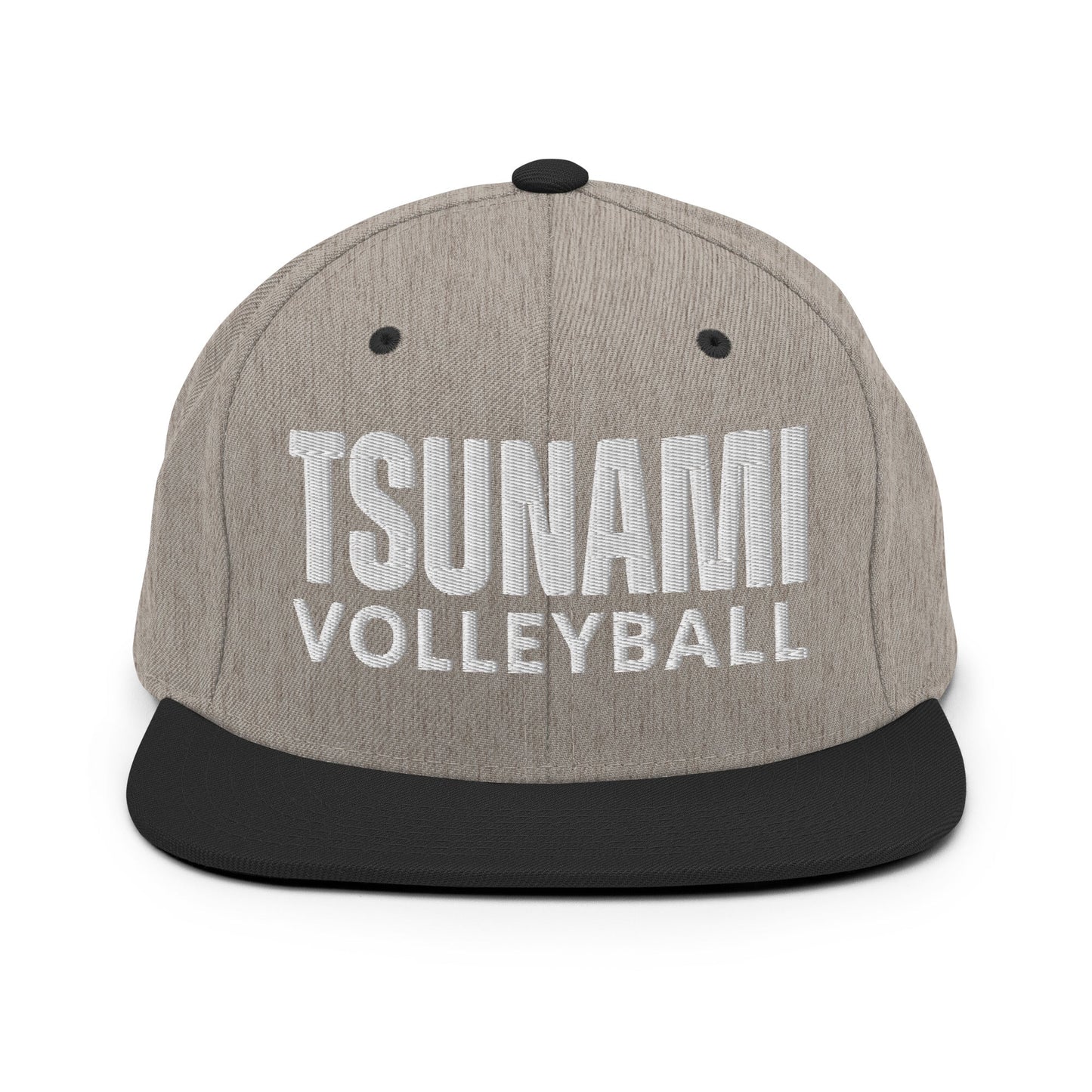 Snapback Hat | Tsunami Volleyball Club | Modern Script Logo