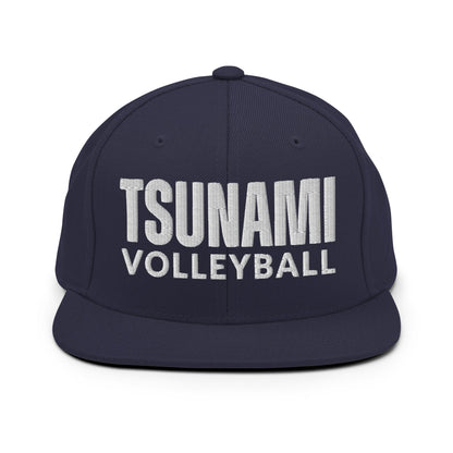 Snapback Hat | Tsunami Volleyball Club | Modern Script Logo