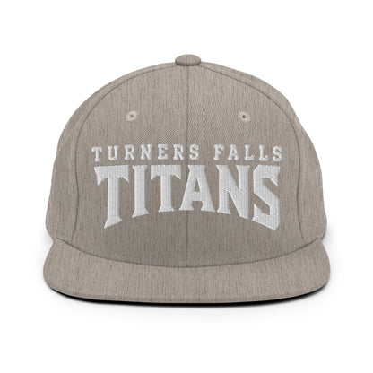 Snapback Hat | Turners Falls Titans | Titan Crest Logo