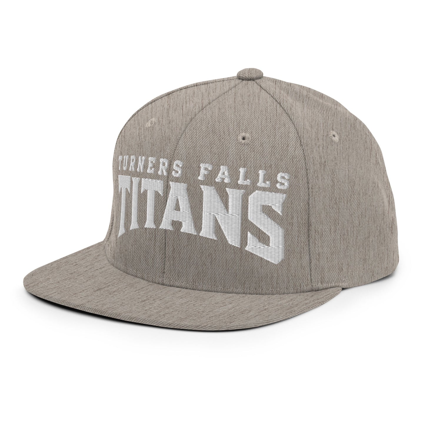 Snapback Hat | Turners Falls Titans | Titan Crest Logo