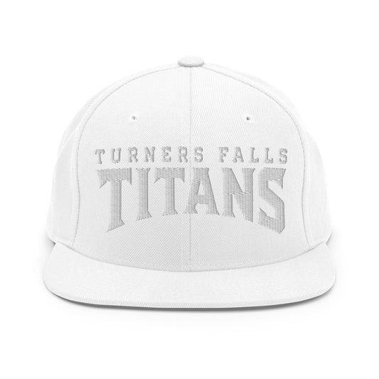 Snapback Hat | Turners Falls Titans | Titan Crest Logo