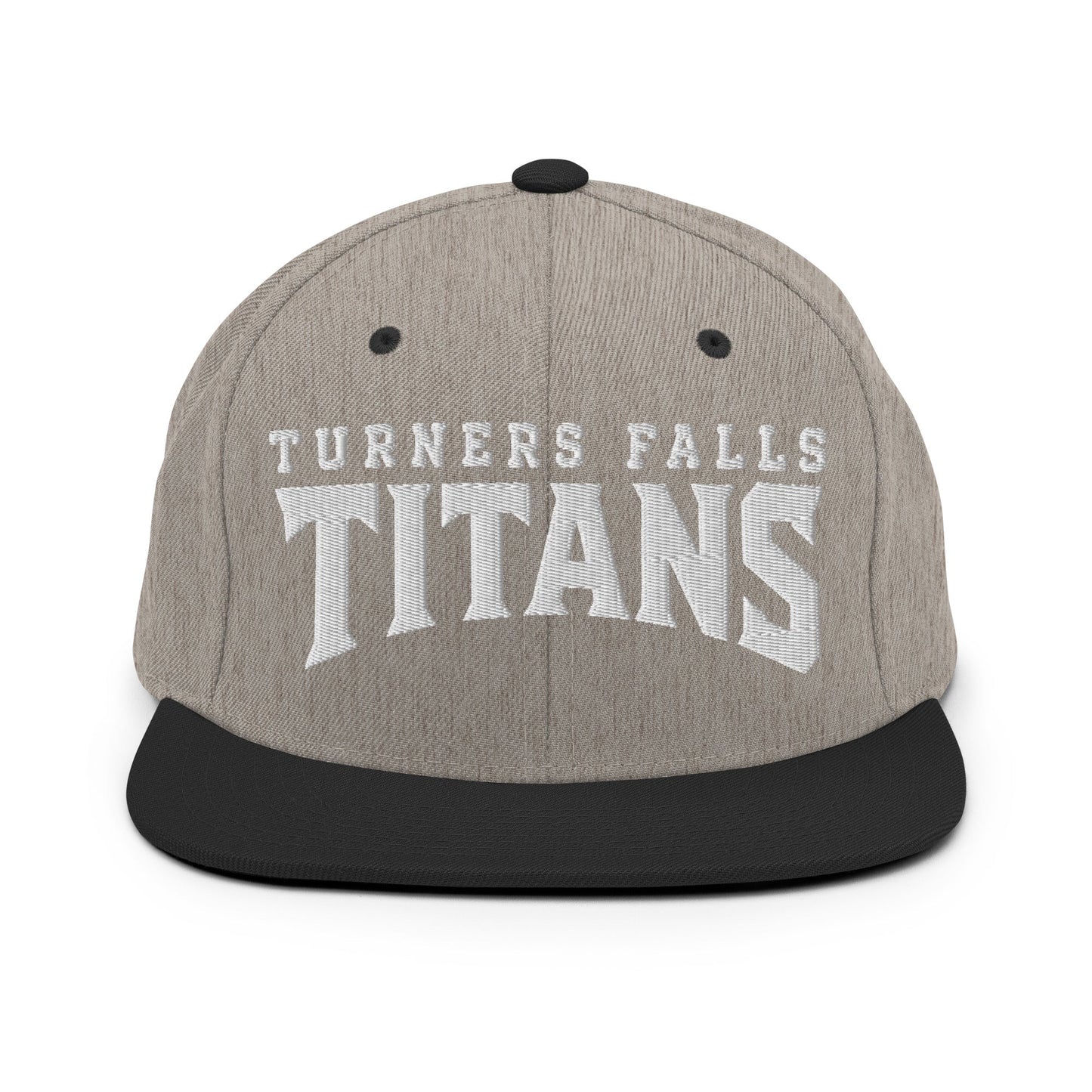 Snapback Hat | Turners Falls Titans | Titan Crest Logo