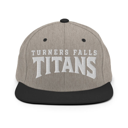 Snapback Hat | Turners Falls Titans | Titan Crest Logo