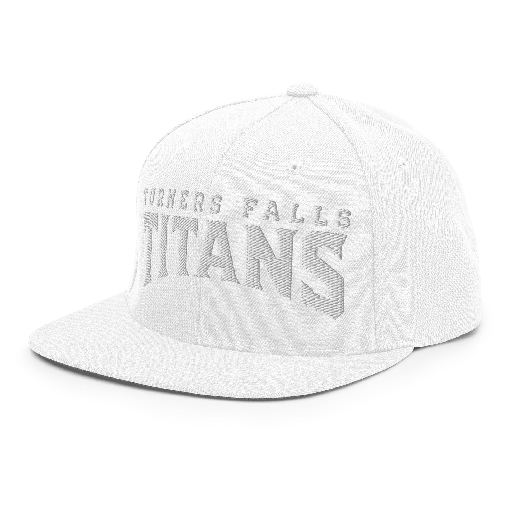 Snapback Hat | Turners Falls Titans | Titan Crest Logo