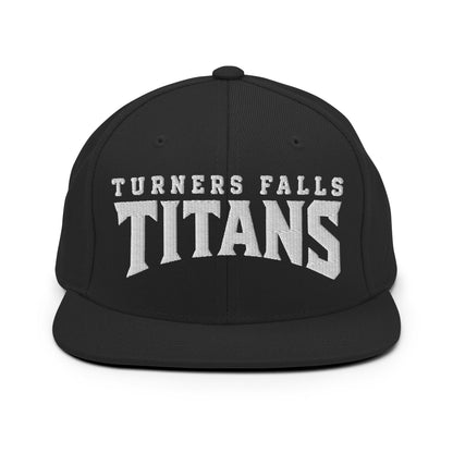 Snapback Hat | Turners Falls Titans | Titan Crest Logo
