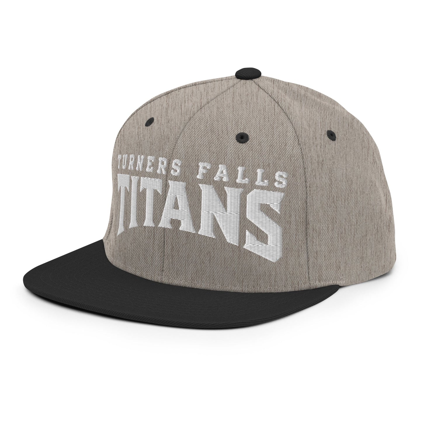 Snapback Hat | Turners Falls Titans | Titan Crest Logo
