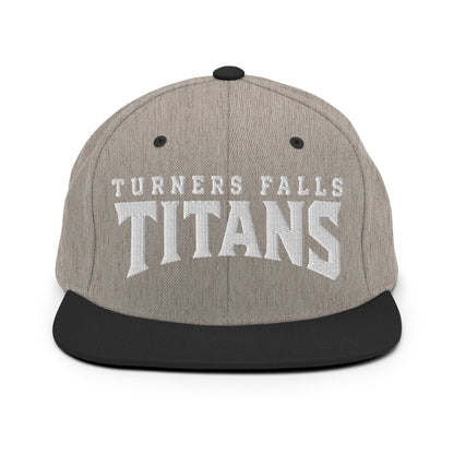 Snapback Hat | Turners Falls Titans | Titan Crest Logo