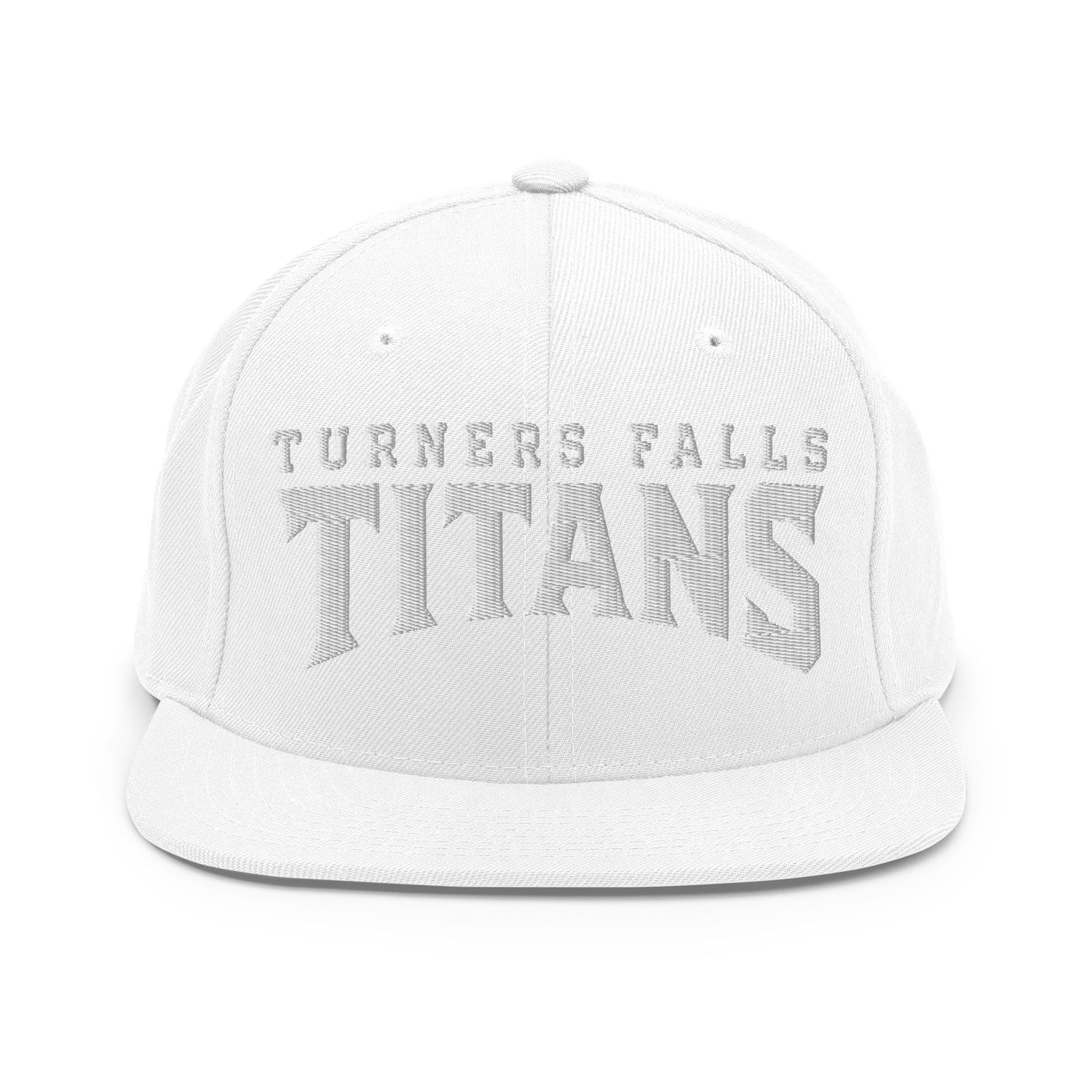 Snapback Hat | Turners Falls Titans | Titan Crest Logo