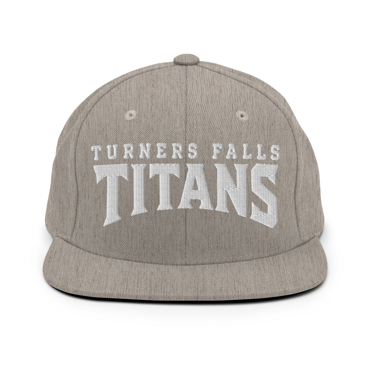 Snapback Hat | Turners Falls Titans | Titan Crest Logo