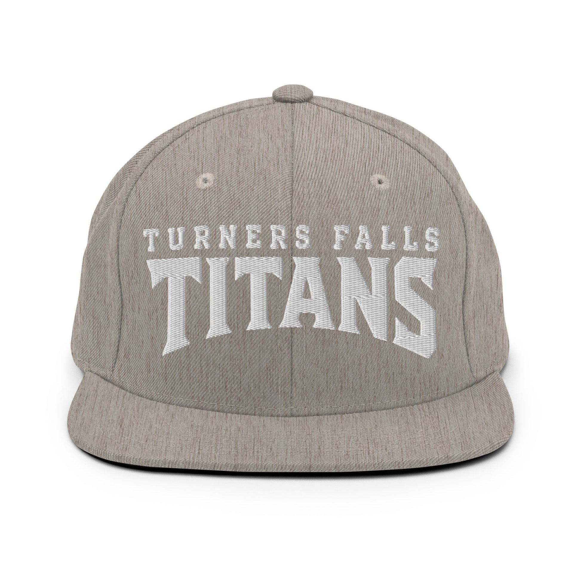 Snapback Hat | Turners Falls Titans | Titan Crest Logo