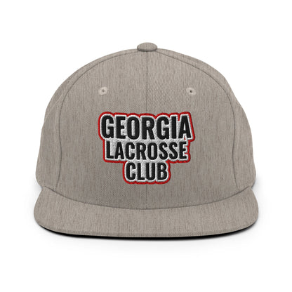 Snapback Hat | UGA Club Lacrosse | Shield Logo