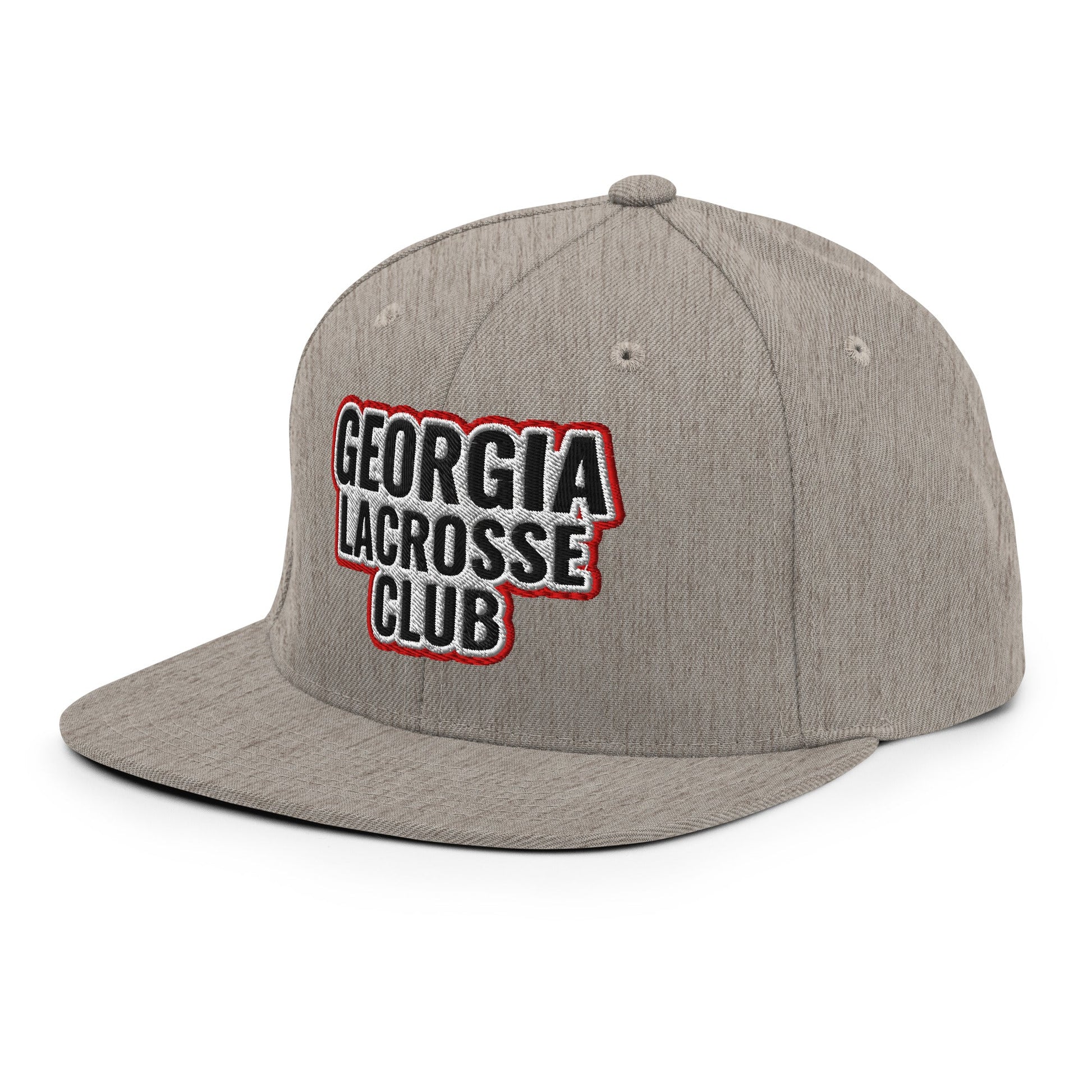 Snapback Hat | UGA Club Lacrosse | Shield Logo