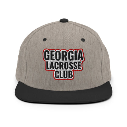 Snapback Hat | UGA Club Lacrosse | Shield Logo