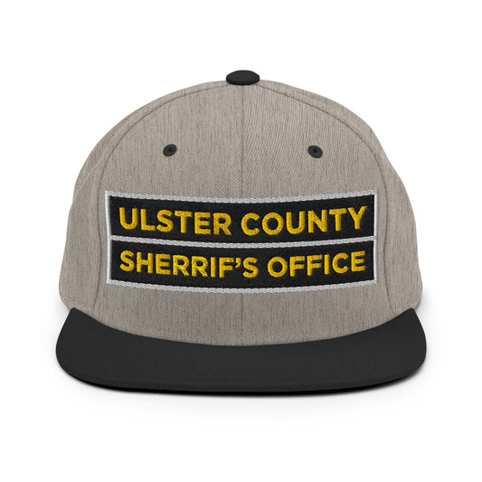 Snapback Hat | Ulster County Sheriff's Office Wellness Division | Crest Logo
