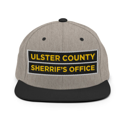 Snapback Hat | Ulster County Sheriff's Office Wellness Division | Crest Logo