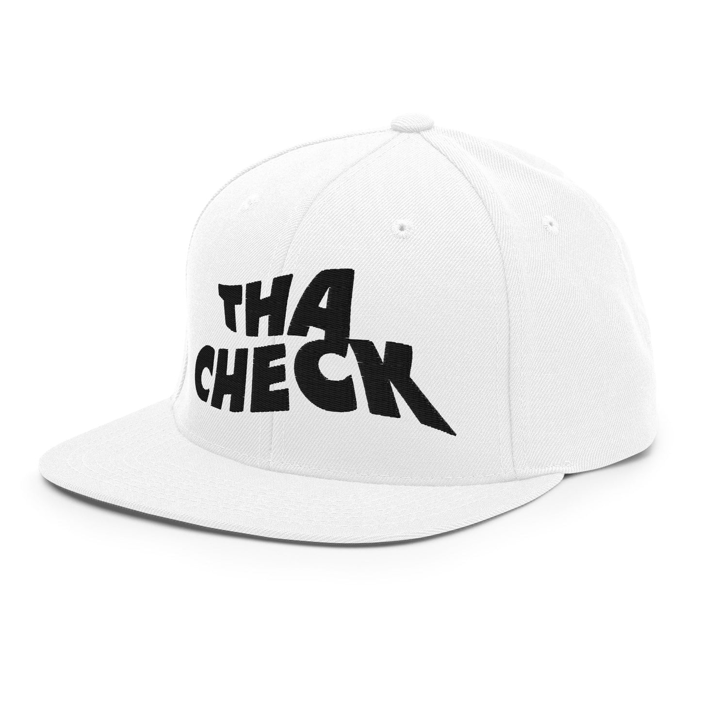 Snapback Hat | Uncheckable | Tha Check Logo
