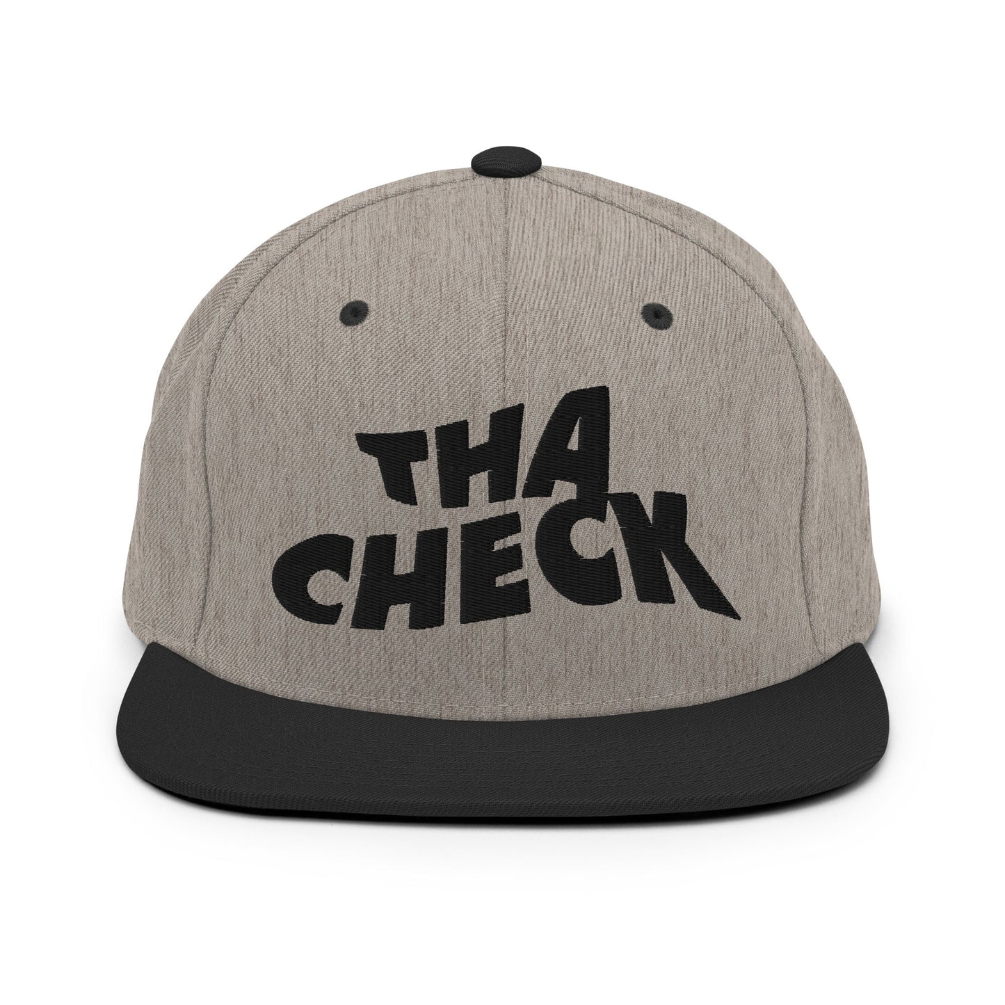 Snapback Hat | Uncheckable | Tha Check Logo