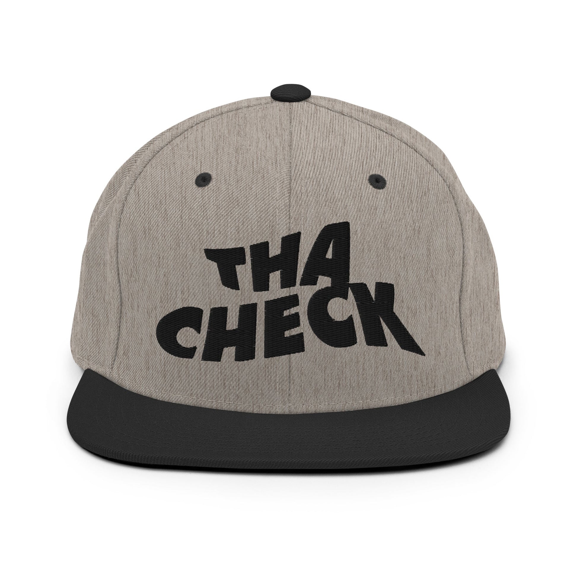 Snapback Hat | Uncheckable | Tha Check Logo