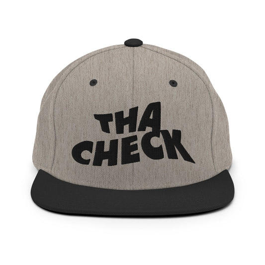 Snapback Hat | Uncheckable | Tha Check Logo
