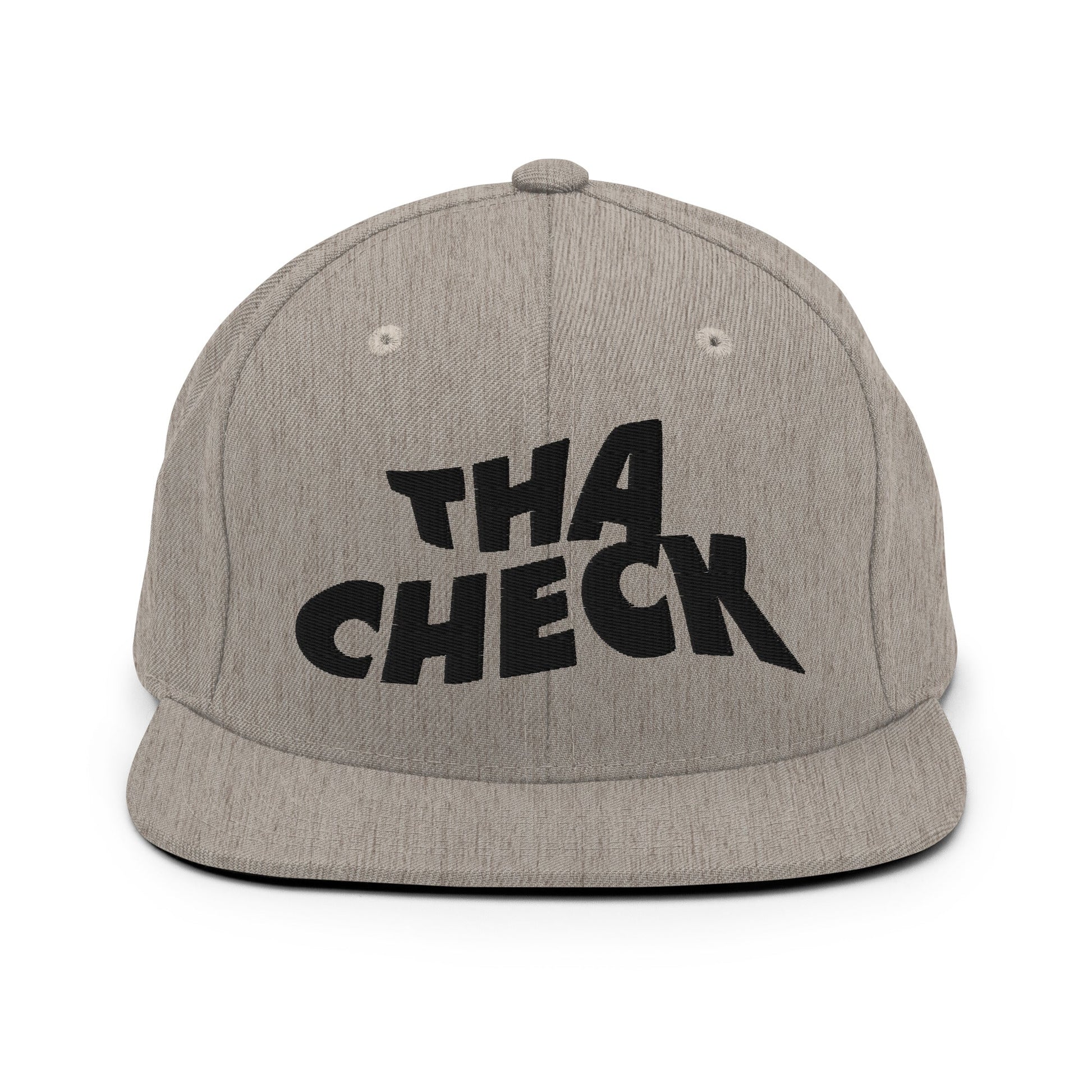 Snapback Hat | Uncheckable | Tha Check Logo