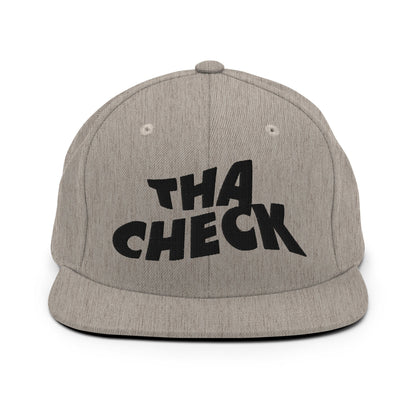 Snapback Hat | Uncheckable | Tha Check Logo