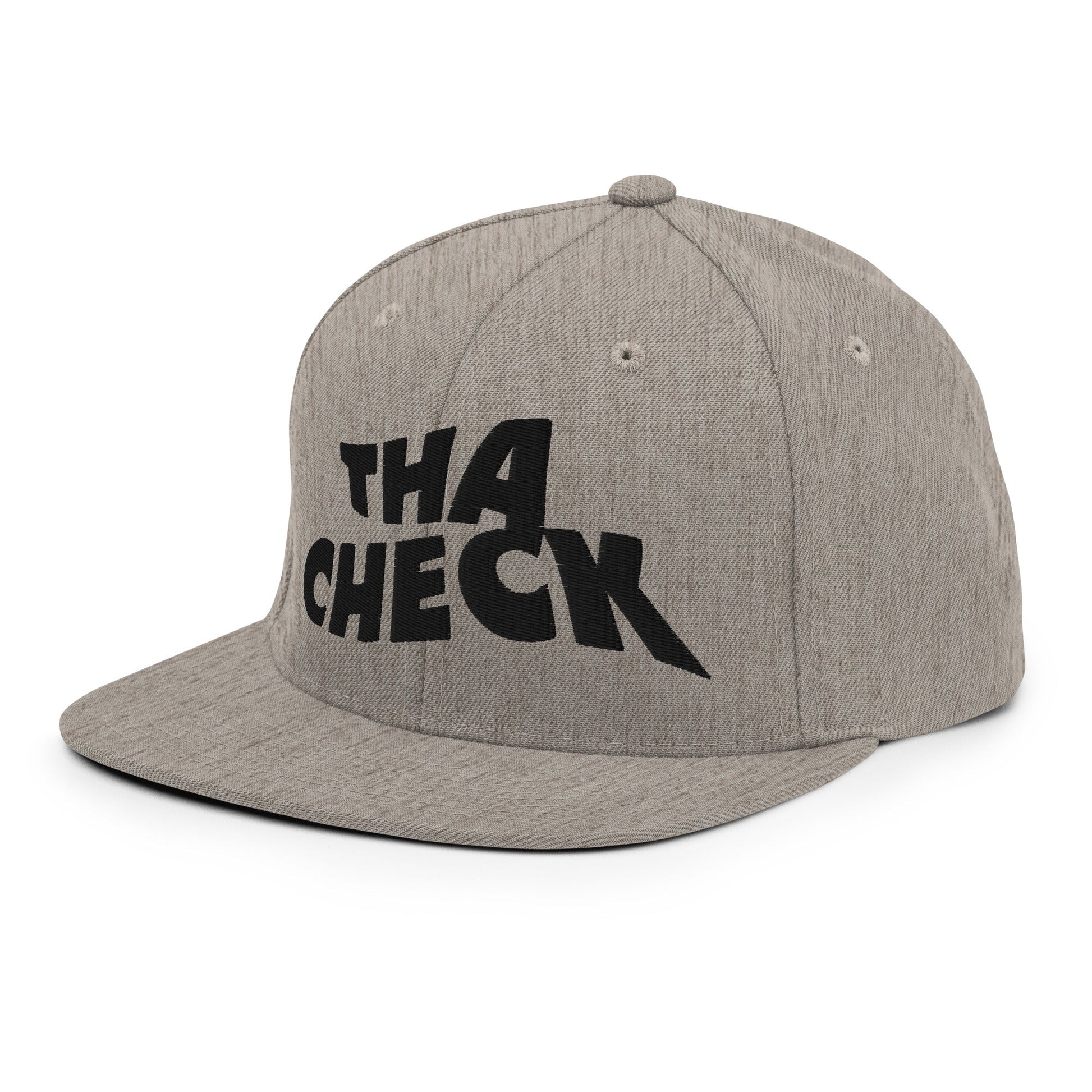 Snapback Hat | Uncheckable | Tha Check Logo