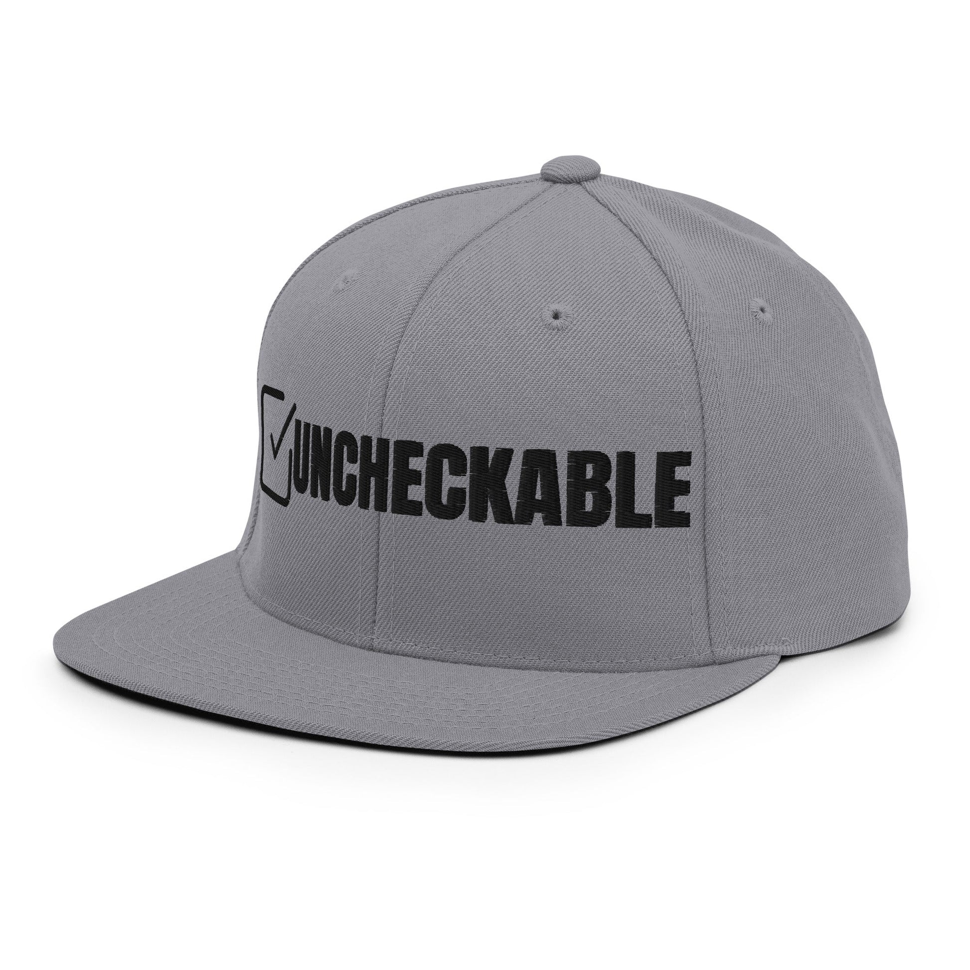 Snapback Hat | Uncheckable | Tha Check Logo
