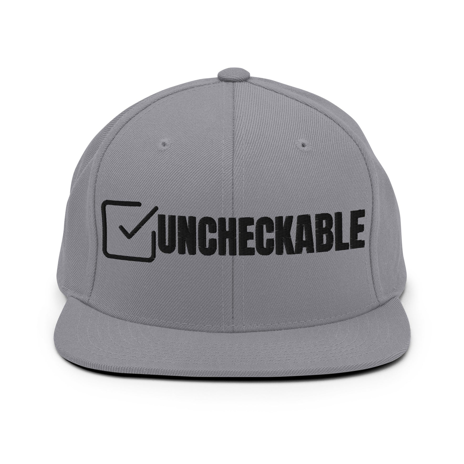 Snapback Hat | Uncheckable | Tha Check Logo