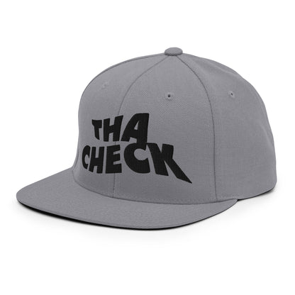 Snapback Hat | Uncheckable | Tha Check Logo