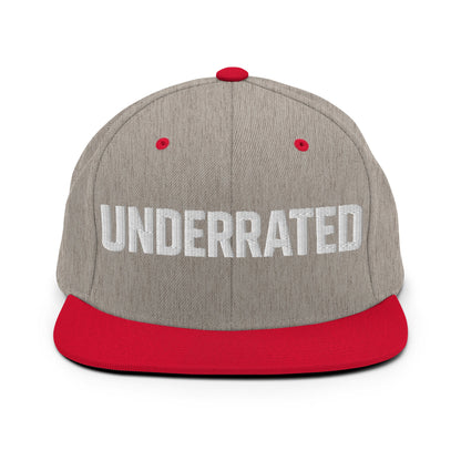 Snapback Hat | Underrated Network United – Team Store | Script Logo